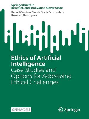 cover image of Ethics of Artificial Intelligence